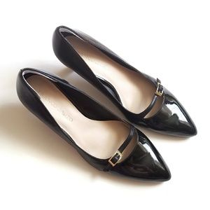 Franco Sarto Rasta Kitten Heels Leather Size 8.5